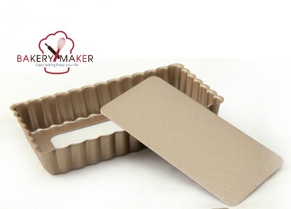 พิมพ์ทาร์ตสี่เหลี่ยม มินิ 10 ซม. Teflon Chefmade